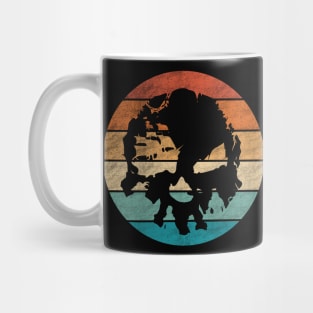 retro/vintage pirate skull (sea of thieves) Mug